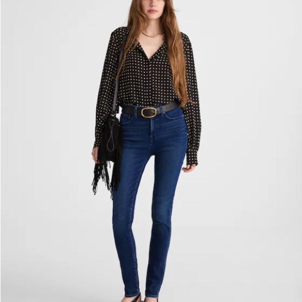 Madewell 29 Dark Wash Skinny Jeans